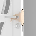 Cartoon Bear Bedroom Door Mute Lock Closed Door Anti-collision Protection Cushion(Apricot)
