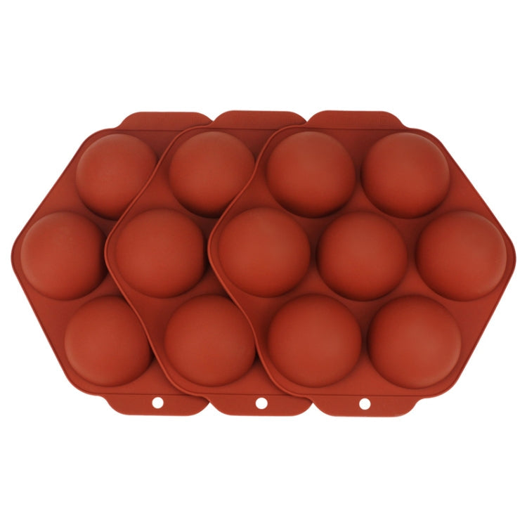 Semicircle Silicone Cake Mold Chocolate Bomb Mold(Coffee)