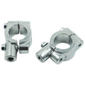 6 PCS Motorcycle Modification Accessories Handlebar Mirror Holder(M8 22mm Silver)