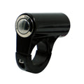 Motorcycle Electric Car Modified Accessories Faucet Handlebar Aluminum Alloy Speaker Large Light Shot Lamp Switch(Self-reset Flat Button 2 Line)