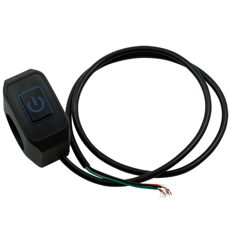 2 PCS Motorcycle Electric Car Modified Accessories Headlight Speaker Over-Car Light Spot Fire Light Multi-Function Self-Locking Switch(Red Light)