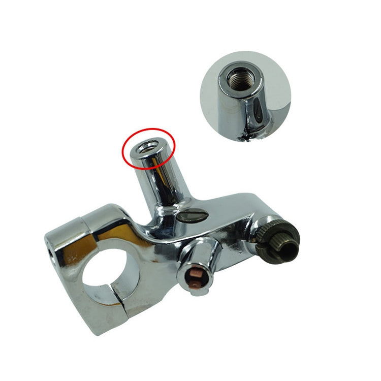 Motorcycle Modification Accessories Reflective Holder Mirror Code Handle Bracket For Honda VT600 / VT750 / STEED400(Electric Plating)