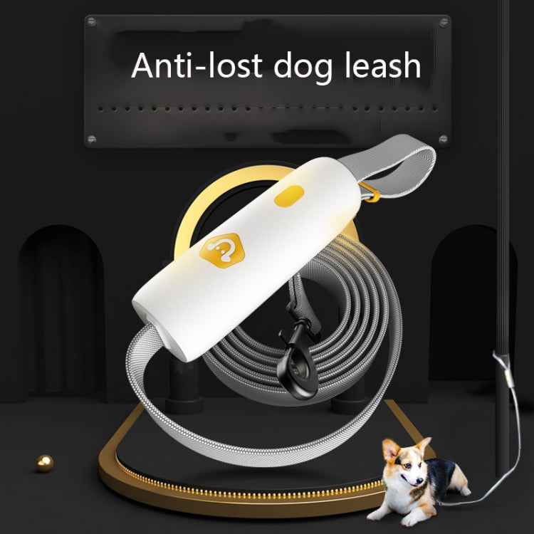 DL001 Small And Medium-Sized Dog Traction Rope Dog Elastic Rope(White)