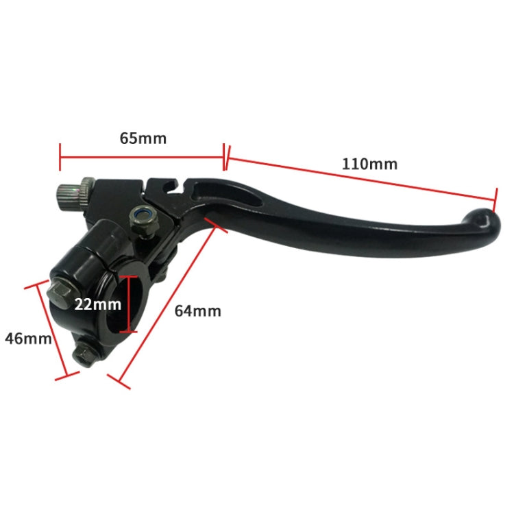2 PCS / Set Motorcycle Modification Accessories Handle Assembly ATV Bearing Horn Handle Seat, Specification: Left+Right