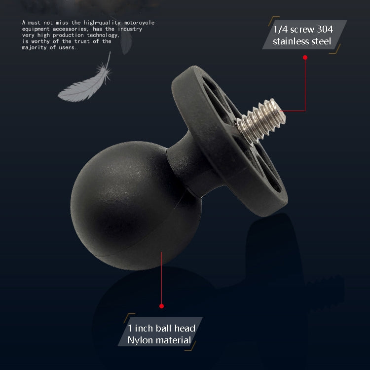 N-STAR N002 Motorcycle Bicycle Mobile Phone Bracket Riding Equipment(Large Long Ball Head)