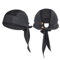 West Biking Summer Ice Silk Pirate Cap Riding Cap Men And Women  Outdoor Windproof Sunscreen Headgear, Size: Free Size(Tying Rope Gray)