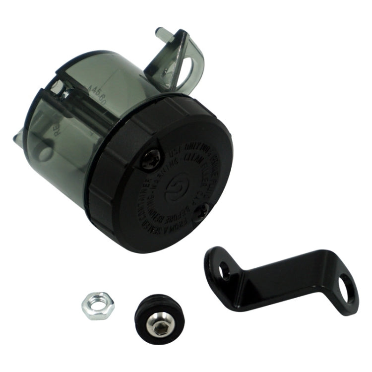 Motorcycle Modified Fittings Front Brake Oil Liquid Oil Cup Direct Pump Large Capacity Universal Oil Pot(Black)