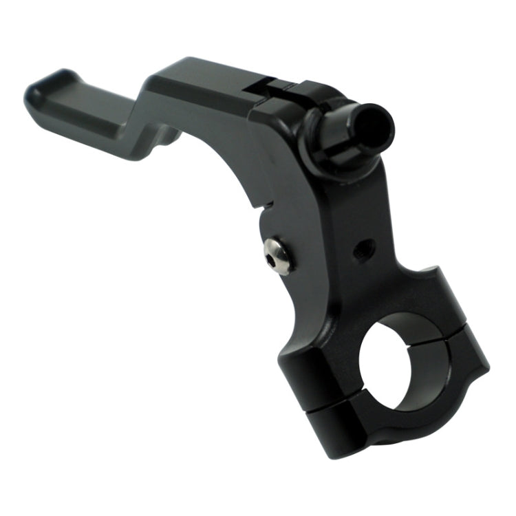 ATV Clutch Hand Brakes CNC Aluminum Alloy 22mm Handle Holder Universal Handbrake(Silver)