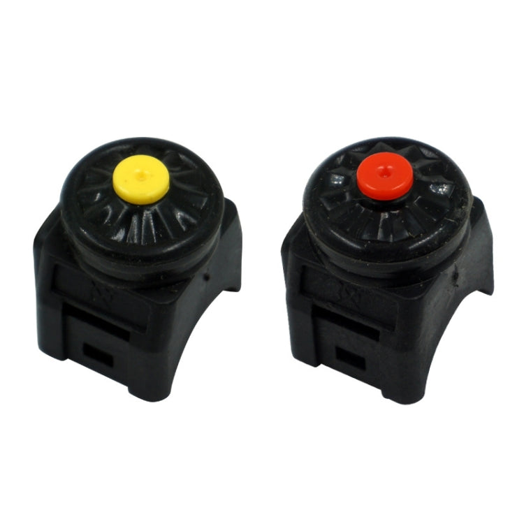 Motorcycle Modification Accessories ATV Switch Headlight Control Power Failure Start Speaker Overtaking Light Switch(Yellow)