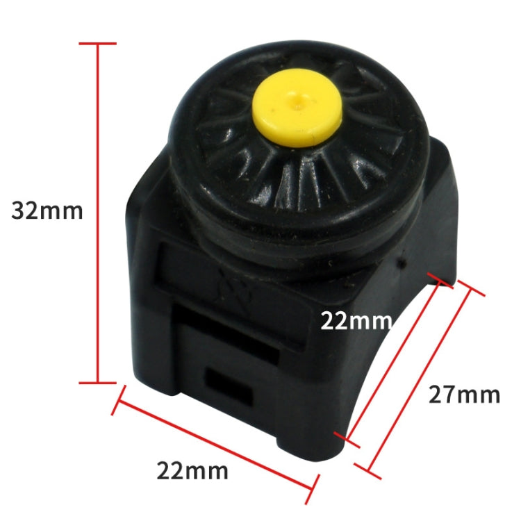 Motorcycle Modification Accessories ATV Switch Headlight Control Power Failure Start Speaker Overtaking Light Switch(Red)