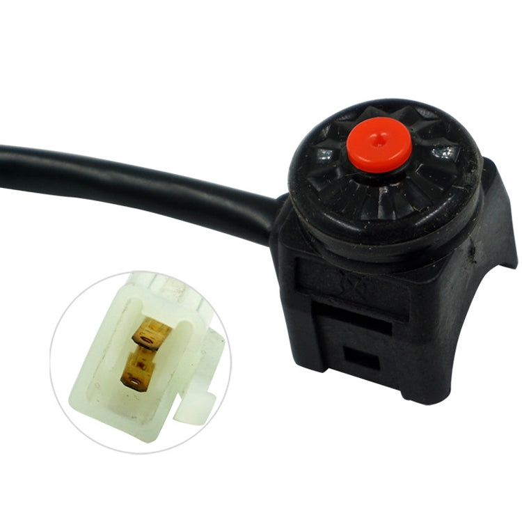 Motorcycle Modification Accessories ATV Switch Headlight Control Power Failure Start Speaker Overtaking Light Switch(Yellow)