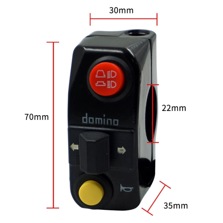 Motorcycle Modification Aluminum Alloy Handle Switch High Low Beam Light Turn Signal Horn Control Switch(Silver)