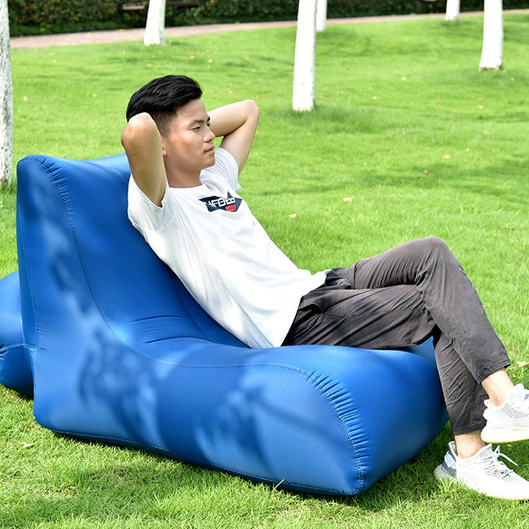 BB1803 Foldable Portable Inflatable Sofa Single Outdoor Inflatable Seat, Size: 100 x 80 x 70cm(Pink)