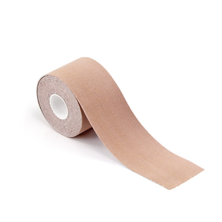 Chest Stickers Sports Tape Muscle Stickers Elastic Fabric Nipple Stickers, Specification: 5cm x 5m(Skin Color)