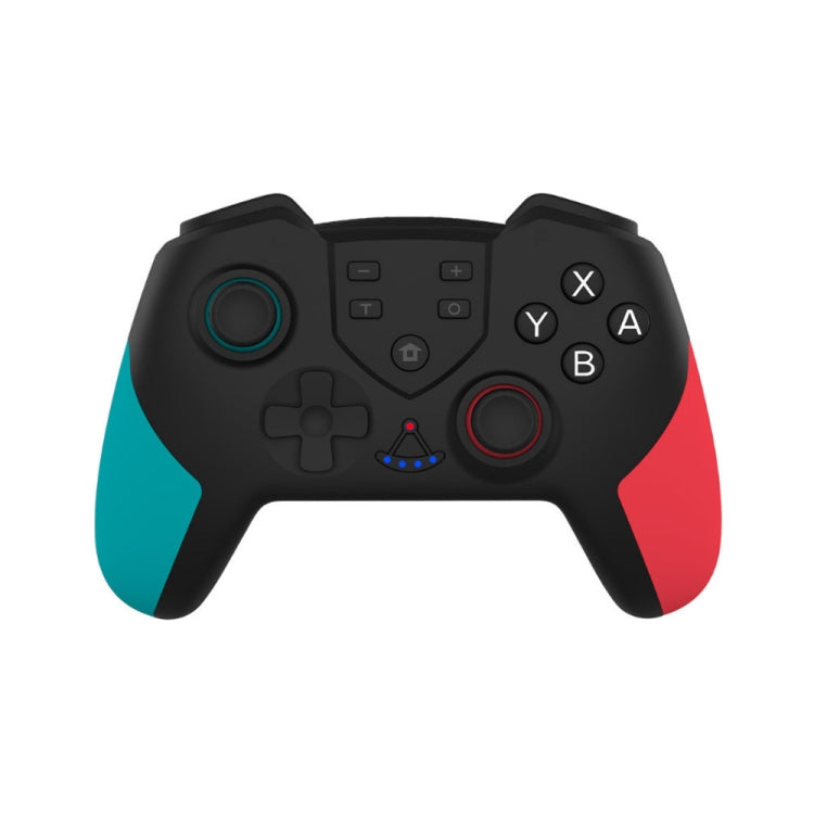 T23 Wireless Bluetooth Game Handle With Vibration And Wake Up Macro Programming Function Handle For Nintendo Switch PRO(Blue Red)
