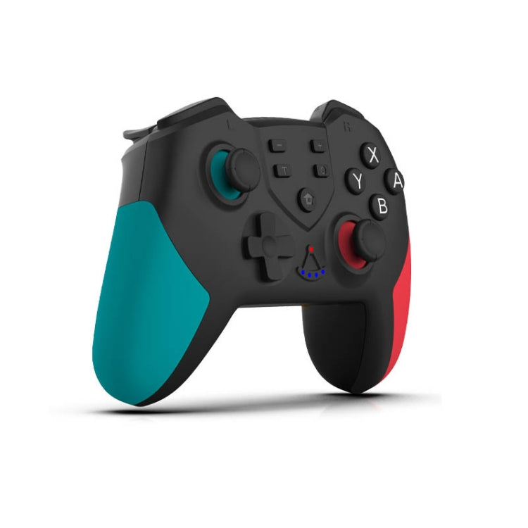T23 Wireless Bluetooth Game Handle With Vibration And Wake Up Macro Programming Function Handle For Nintendo Switch PRO(Blue Red)