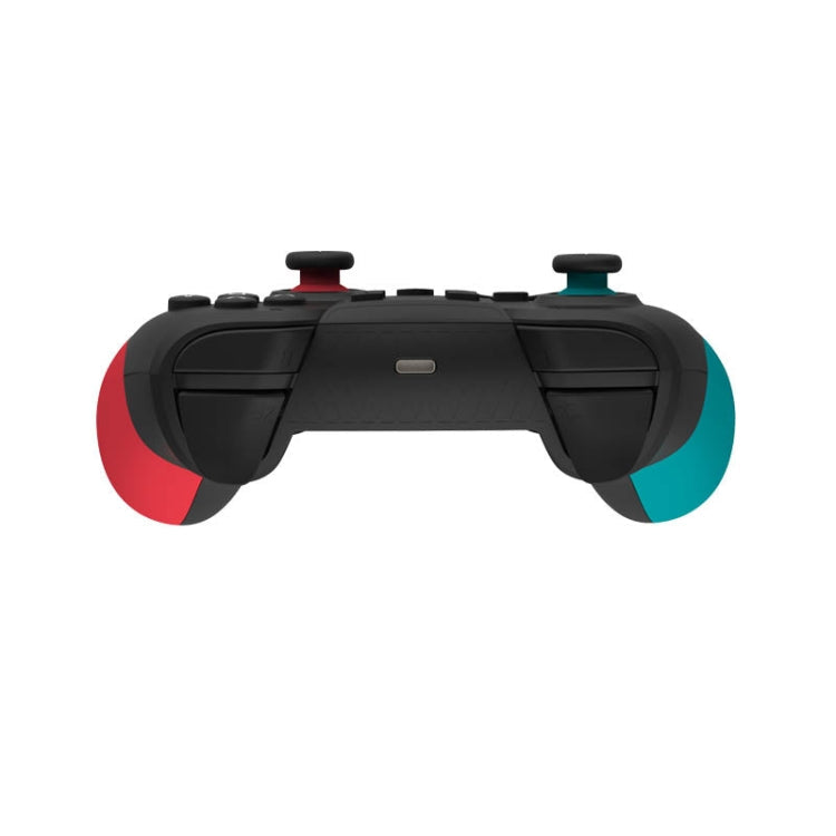 T23 Wireless Bluetooth Game Handle With Vibration And Wake Up Macro Programming Function Handle For Nintendo Switch PRO(Pink Green)