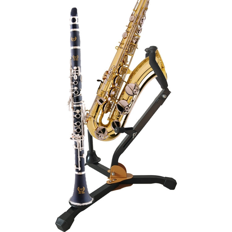 Saxophone Bracket Folding Elbow Flute Clarinet Clarinet Hanger(Ordinary Saxophone Bracket)
