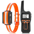 PaiPaitek PD529 Remote Control Dog Training Device Voice Control Anti-Barking Device Dog Training Device(Orange)