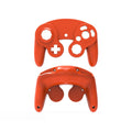 2 PCS Game Single Point Handle Shell Replacement Shell Handle Repair Parts For Nintendo NGC(Orange)