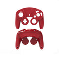 2 PCS Game Single Point Handle Shell Replacement Shell Handle Repair Parts For Nintendo NGC(Red)