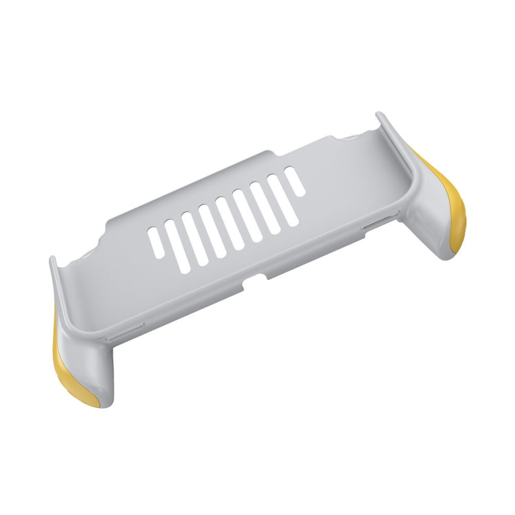 2 PCS Gamepad Grip Cover Case For Nintendo Switch Lite(Yellow)