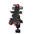 Motorcycle Metal Navigation Mobile Phone Bracket,Style: Thin Tube Fixation (Hand Twist)