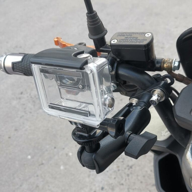 Motorcycle Riding Recorder Bracket Camera Holder, Style: KZ05 + KL04 + KD04