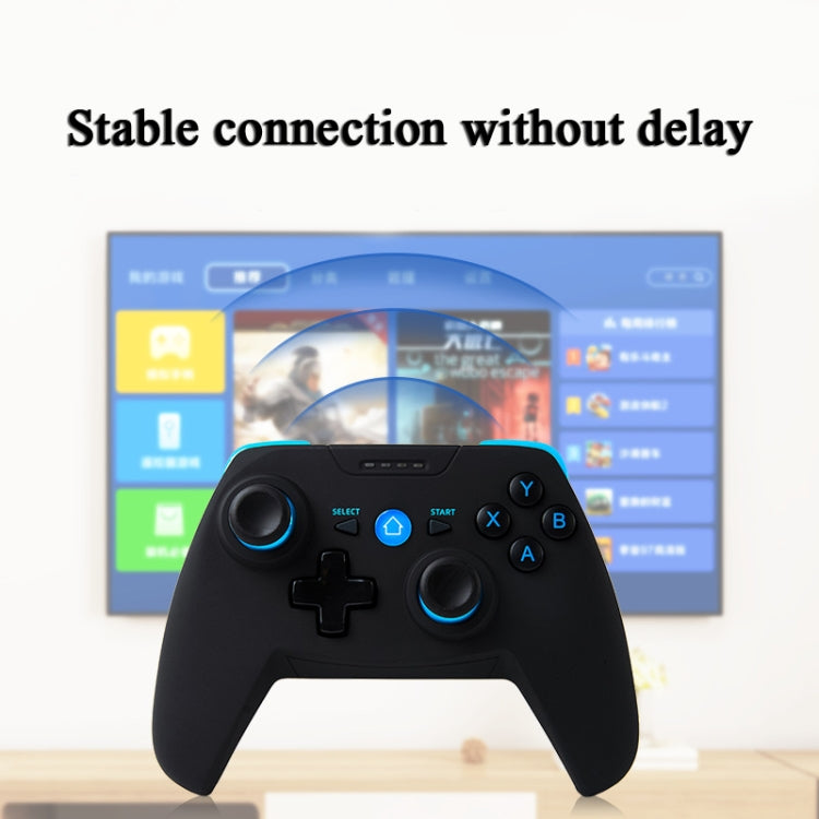 CX-X1  2.4GHz + Bluetooth 4.0 Wireless Game Controller Handle For Android / iOS / PC / PS3 Single Handle (Blue)