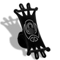 Multifunctional Silicone Bicycle Mobile Phone Holder Motorcycle Riding Navigation Fixed Bracket(Black)