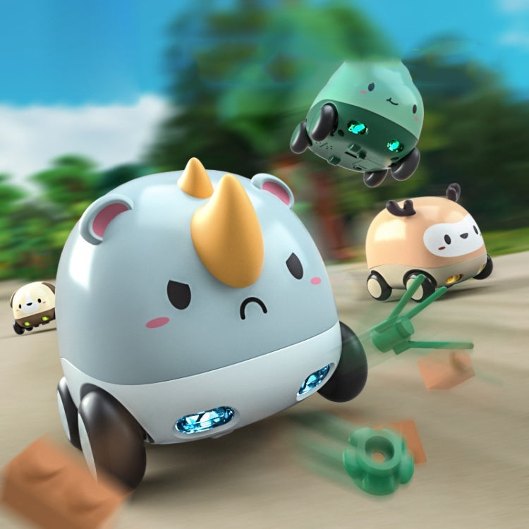 Cartoon Cute Pet Pull Back Car Children Mini Puzzle Inertia Car Toy(Puppy)