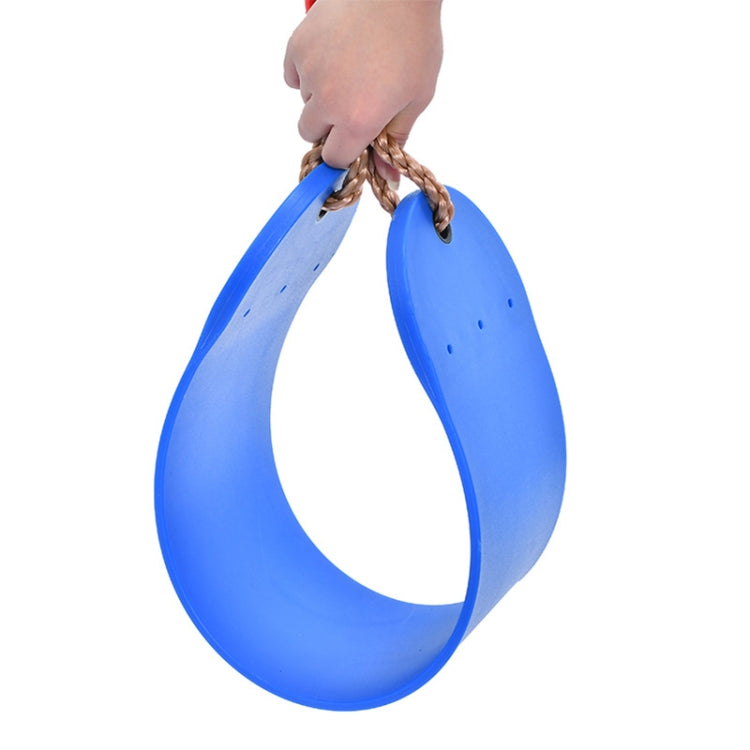 Indoor And Outdoor Sports Children Swing EVA Soft Board Swing,Random Color Delivery