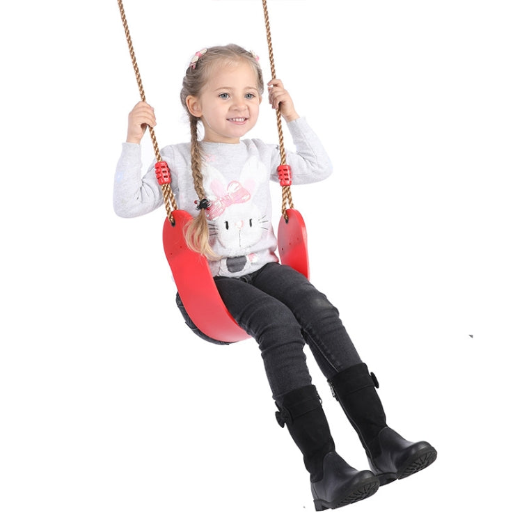 Indoor And Outdoor Sports Children Swing EVA Soft Board Swing,Random Color Delivery