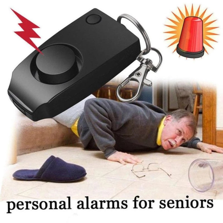YY701 2 PCS Women Personal Safety Protection Alarm Emergency Alarm For The Elderly & Children(Pink)