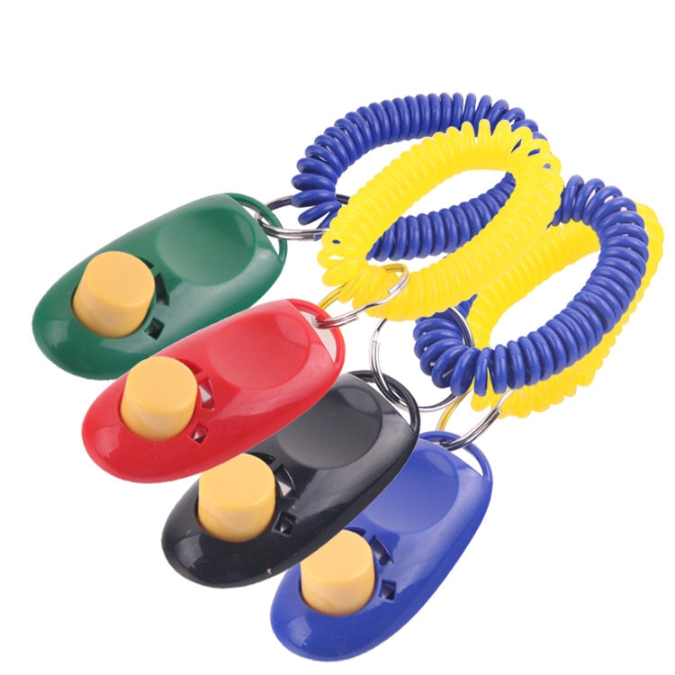 5 PCS Dog Training Clicker Pet Vocalization Cat And Dog Training Device Pet Training Supplies(Random Color Delivery)