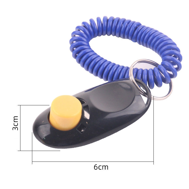 5 PCS Dog Training Clicker Pet Vocalization Cat And Dog Training Device Pet Training Supplies(Random Color Delivery)