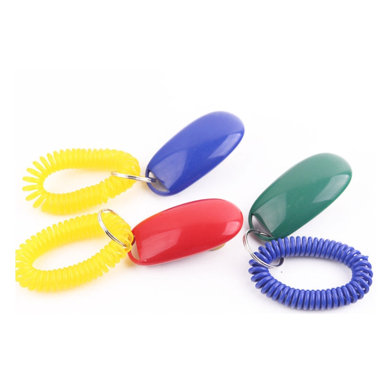 5 PCS Dog Training Clicker Pet Vocalization Cat And Dog Training Device Pet Training Supplies(Random Color Delivery)