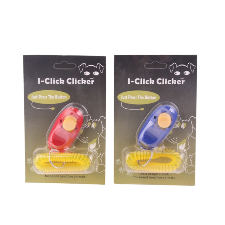 5 PCS Dog Training Clicker Pet Vocalization Cat And Dog Training Device Pet Training Supplies(Random Color Delivery)