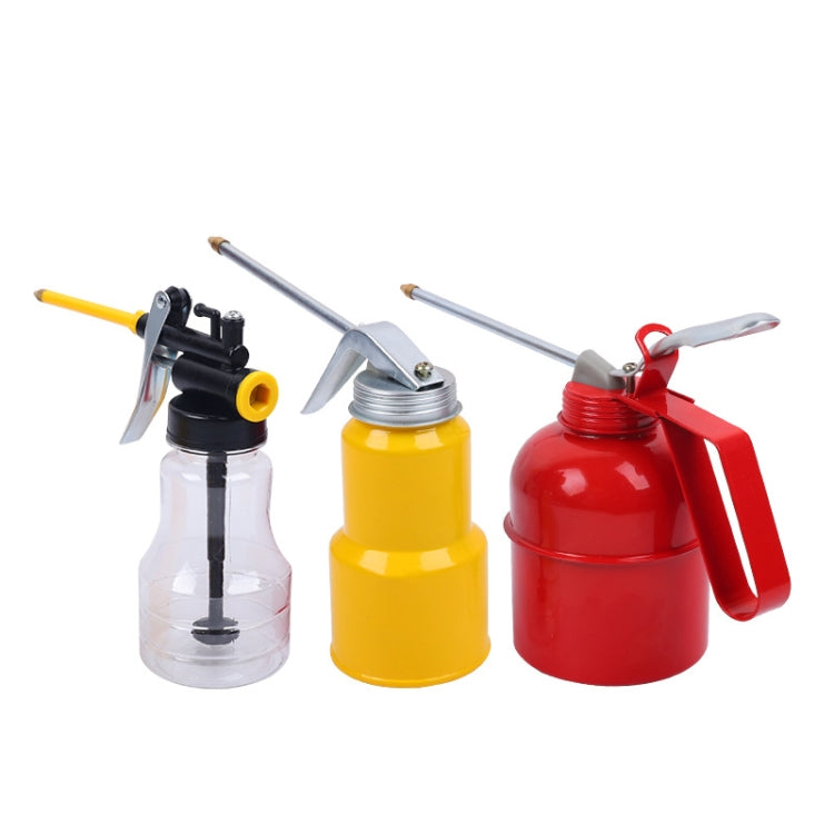 4 PCS CY-0085 Home Long Mouth Injection Device Machine Oil Pot Manual Lubrication Gear Oil Filler, Style: Metal 300ml