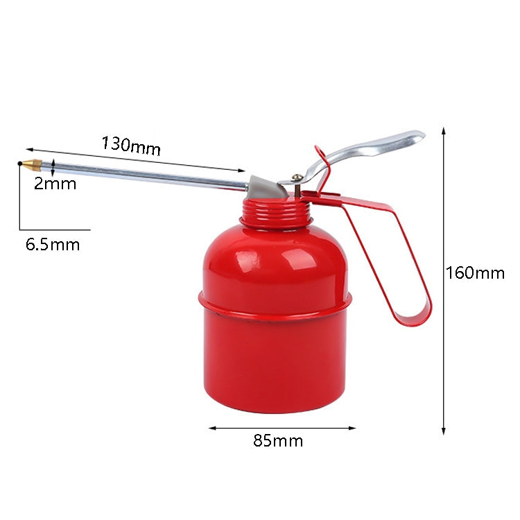 4 PCS CY-0085 Home Long Mouth Injection Device Machine Oil Pot Manual Lubrication Gear Oil Filler, Style: Metal 500ml