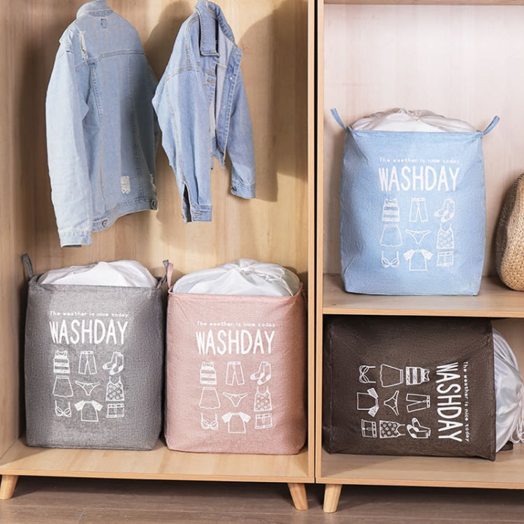 weekeight Clothing Quilt Storage Bag Household Moving  Luggage Organizer Bag, Colour: Gray