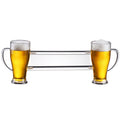 No. 15 Double Conjoined  Cup Acrylic Beer Glass KTV Bar Beer Glass