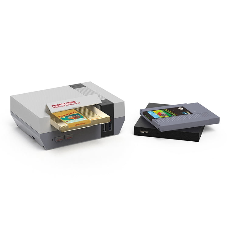 Retroflag Data Connection Hard Disk Adapter Box For Raspberry NESPi 4 / PC(Silver Gray)