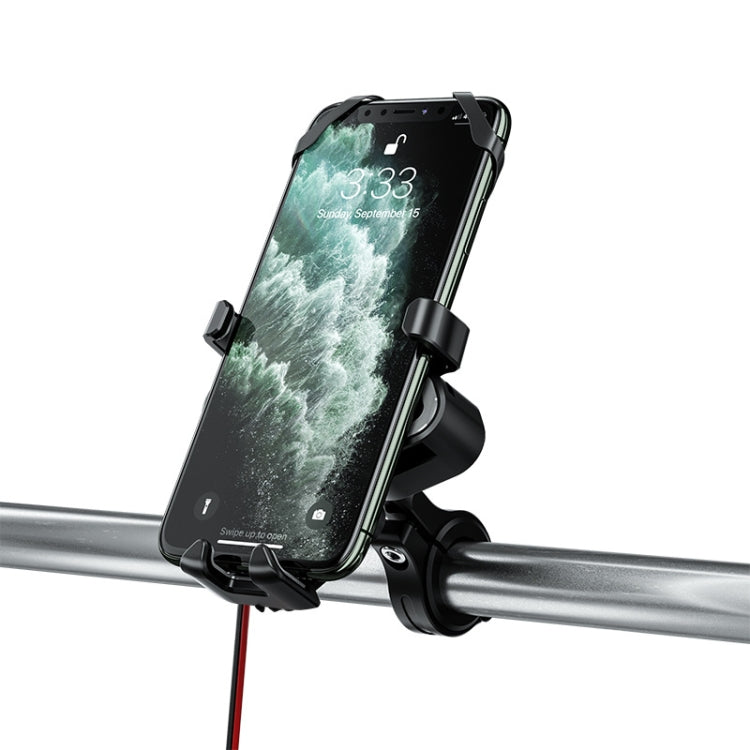 M10 2.4A Charging Version Kewig Motorcycle Electric Car Mobile Phone Navigation Waterproof Bracket