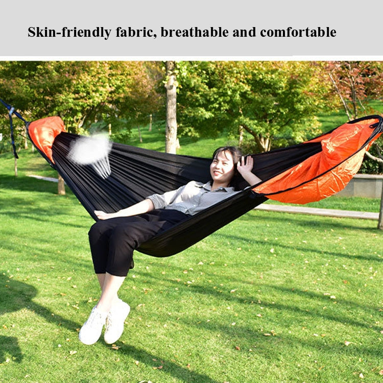 Strut Mosquito Net Hammock Diamond Sunshade Set Outdoor Camping Automatic Quick-Open Anti-Mosquito Hammock Canopy Set(Army Green)