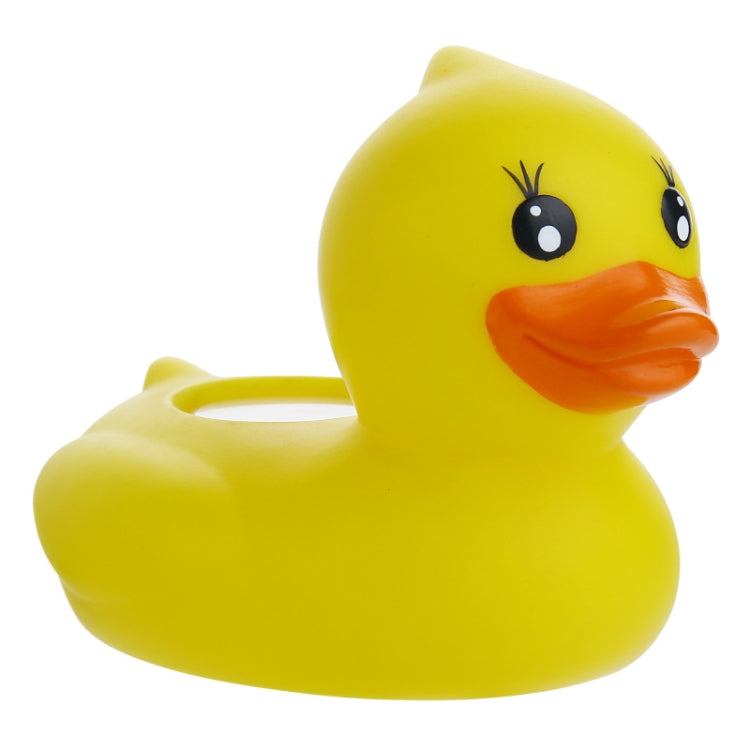 AF-023 Baby Bathing Yellow Duck Water Thermometer With Temperature and Time(Yellow)