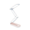 YAGE T125 LED Desk Lamp USB Foldable Reading Eye Light, Colour: Pink White