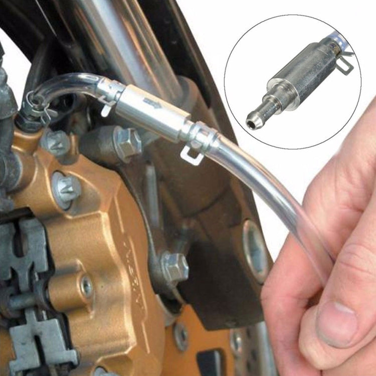 Car Motorcycle Brake Bleeder Clutch Bleeding Hose Tool Kit One Way Valve And Tube DXY88(Clear)
