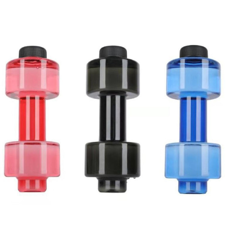 Portable Home Fitness Dumbbell Water Bottle, Capacity: 550ml(Red)