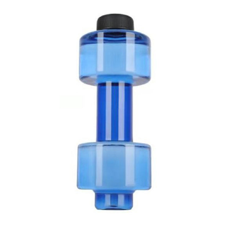Portable Home Fitness Dumbbell Water Bottle, Capacity: 2600ml(Blue)
